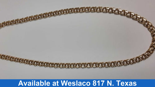 Chain - Yellow Gold 10k (.417) 66.9 grams 26 inch