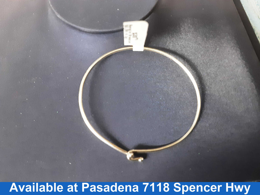 Bangle Bracelet - Silver 4.1 grams 2 inch
