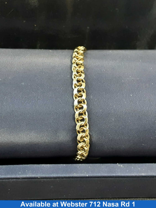 Bracelet - Yellow Gold 10k (.417) 10.1 grams 7 inch