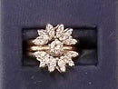 Ring - Engagement Set - Yellow Gold 14k (.585) 3.6 grams Size 6.5
