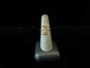 Women's Ring - Yellow Gold 14k (.585) 2.1 grams Size 20