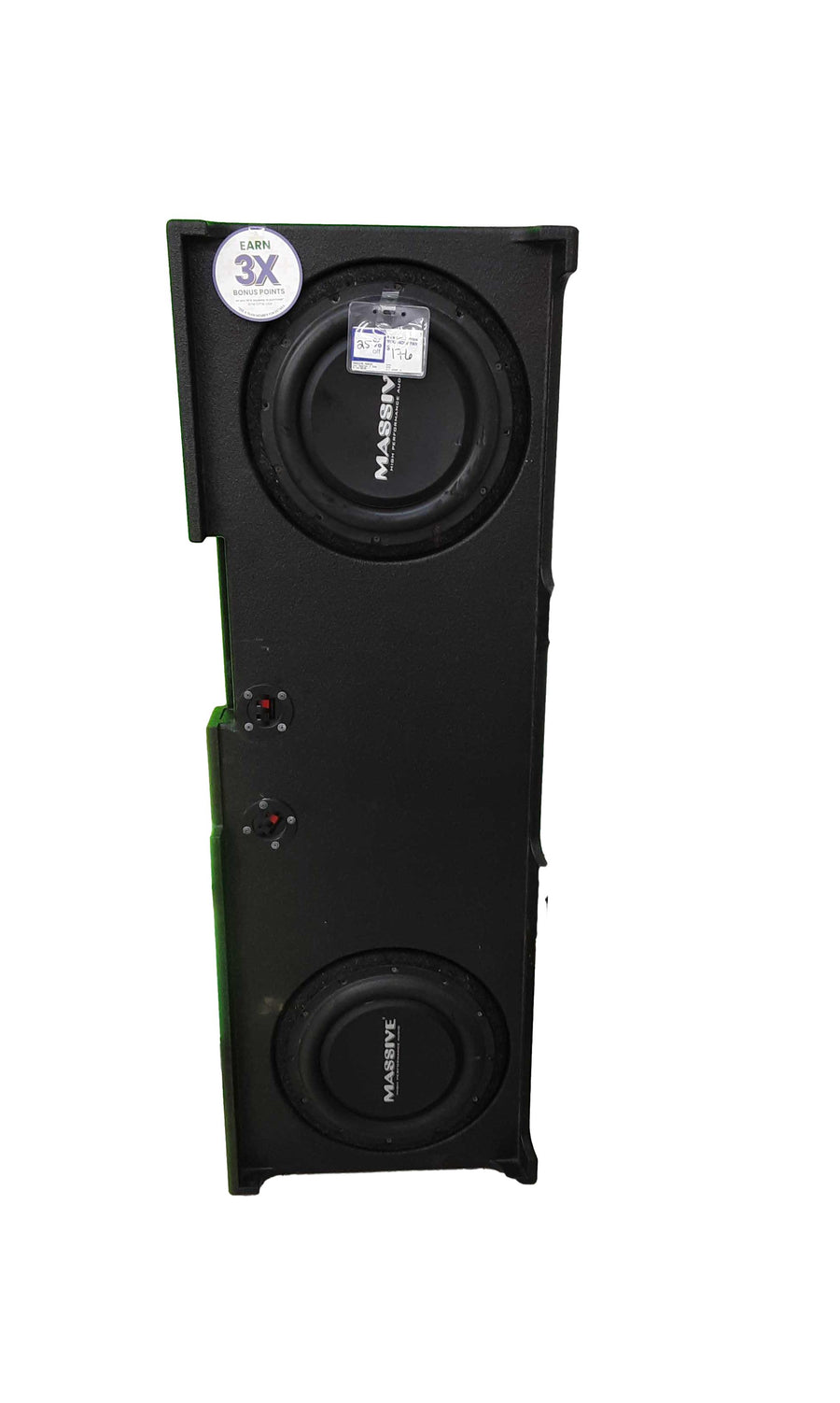 Massive Audio Black Car Sub-Woofer