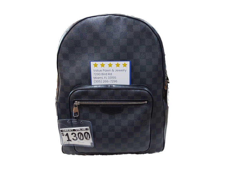 Louis Vuitton Rd3197 Gray Backpack / Briefcase / Bag