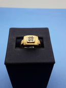 Women's Ring - Yellow Gold 14k (.585) 4.6 grams Size 6.5