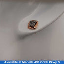 Earrings - Rose Gold 10k (.417) 1.1 grams