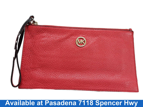 Michael Kors Ps-1803 Red Purse / Handbag