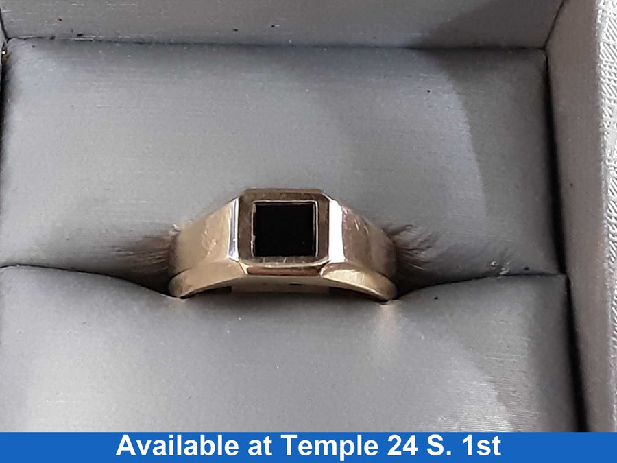 Men's Ring - Yellow Gold 14k (.585) 6.5 grams Size 8