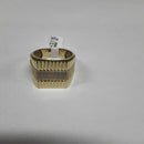 Men's Ring - Yellow Gold 10k (.417) 8 grams Size 13