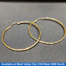 Bangle Earrings - Yellow Gold 10k (.417) 2.2 grams
