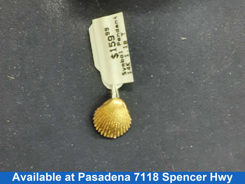 Symbol Pendant - Yellow Gold 14k (.585) 1.1 grams