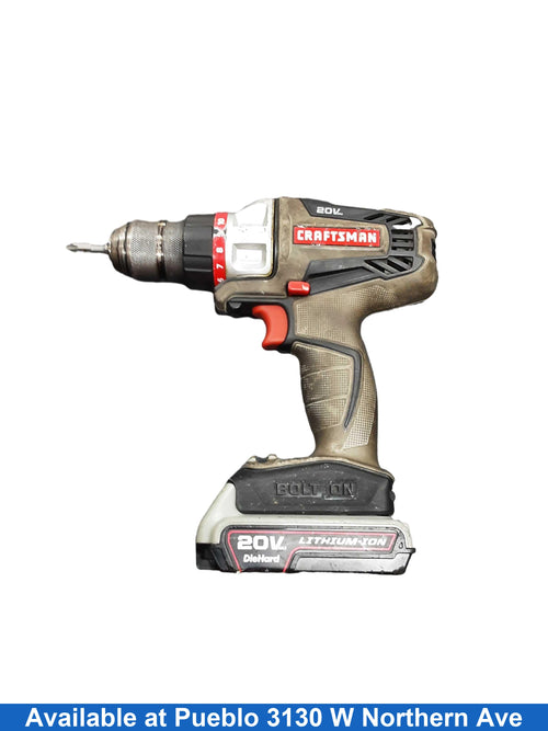 Craftsman 90016496 Black Cordless Standard Drill