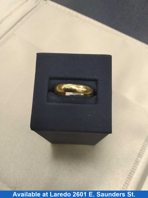 Ring - Wedding Band - Yellow Gold 10k (.417) 1.7 grams Size 8