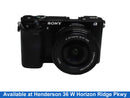 Sony Ilce-6000 Black Digital SLR Camera