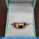 Ring - Wedding Band - Yellow Gold 14k (.585) 8.2 grams Size 8