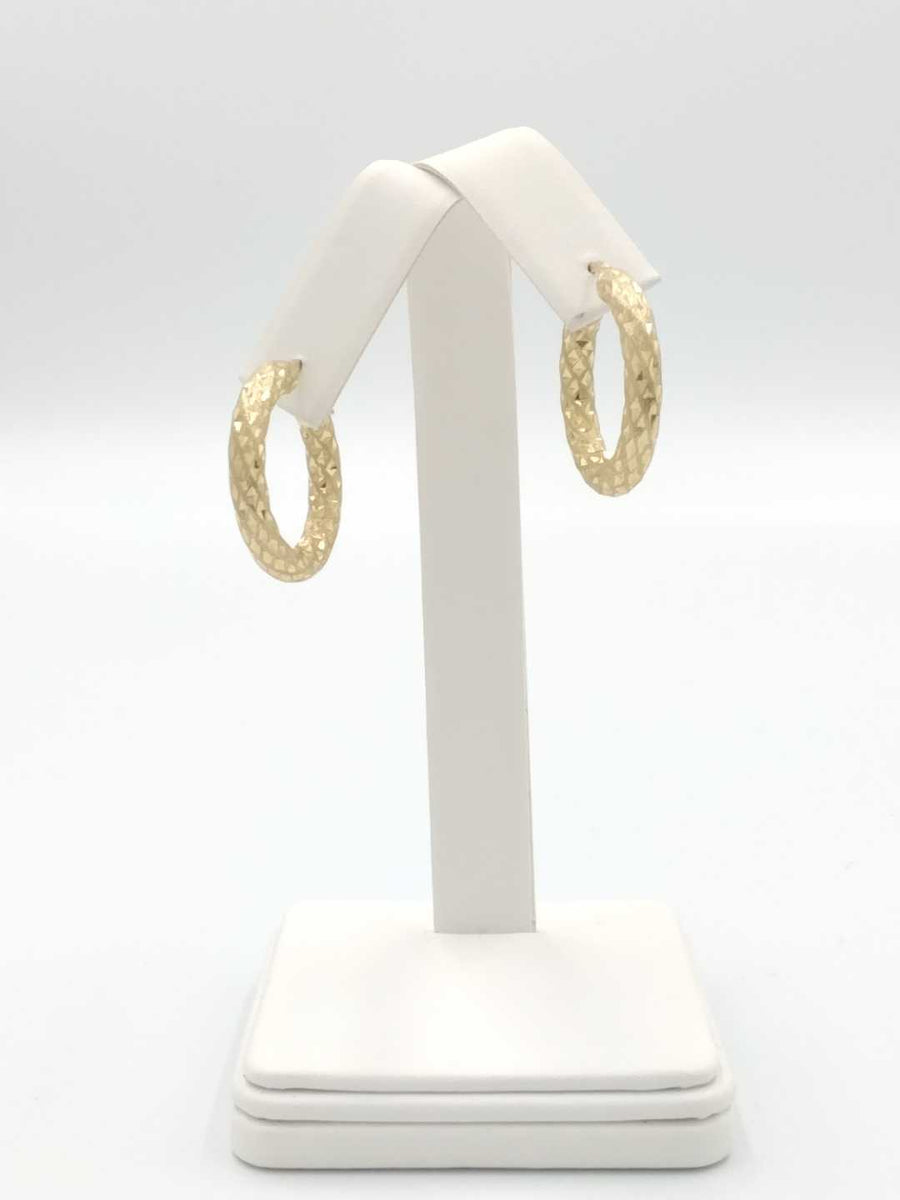 Bangle Earrings - Yellow Gold 14k (.585) 3.4 grams