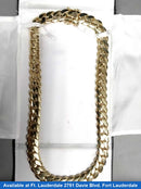 Cuban Link Chain - Yellow Gold 14k (.585) 531 grams 26 inch
