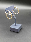 Hoop Earrings - Yellow Gold 14k (.585) 3 grams