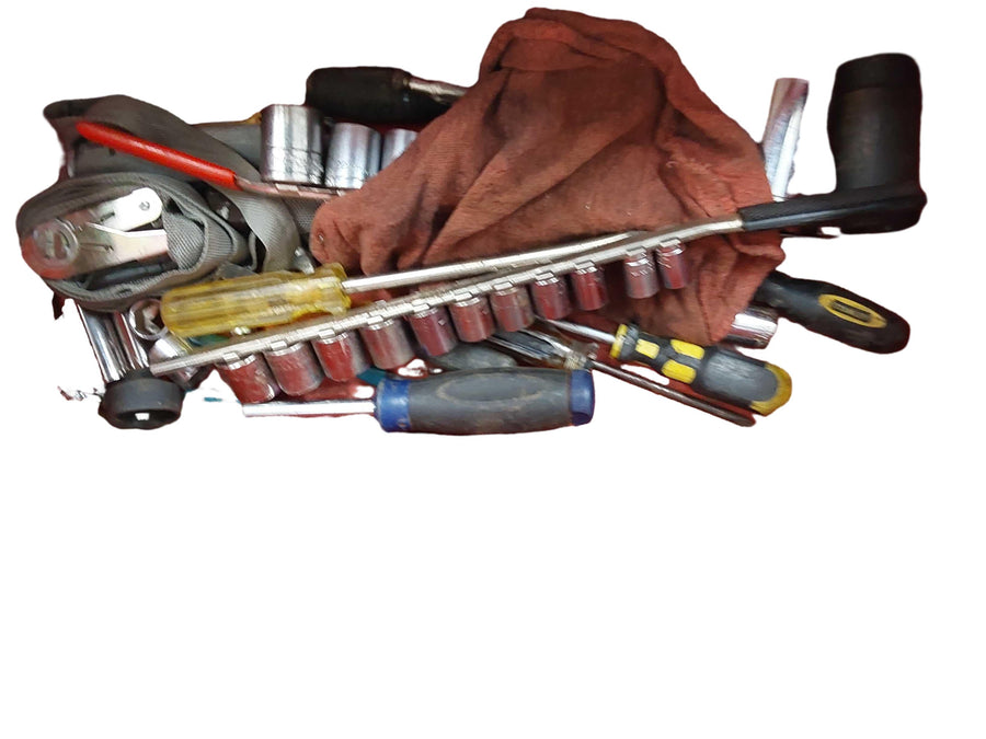 Western Auto Red Tool Box