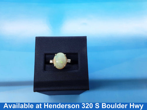 Women's Ring - Yellow Gold 14k (.585) 3.3 grams Size 20