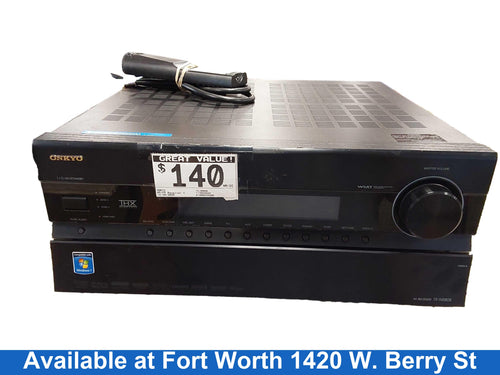 Onkyo Tx-nr808 Black Home Audio Receiver