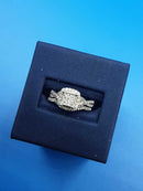 Ring - Engagement Set - White Gold 10k (.417) 4.8 grams Size 6