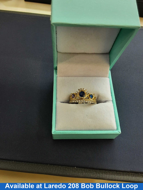 Women's Ring - Yellow Gold 10k (.417) 2.1 grams Size 7