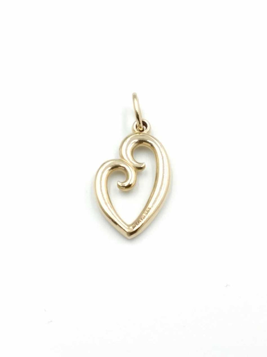 Heart Pendant  - Yellow Gold 14k (.585) 5 Grams
