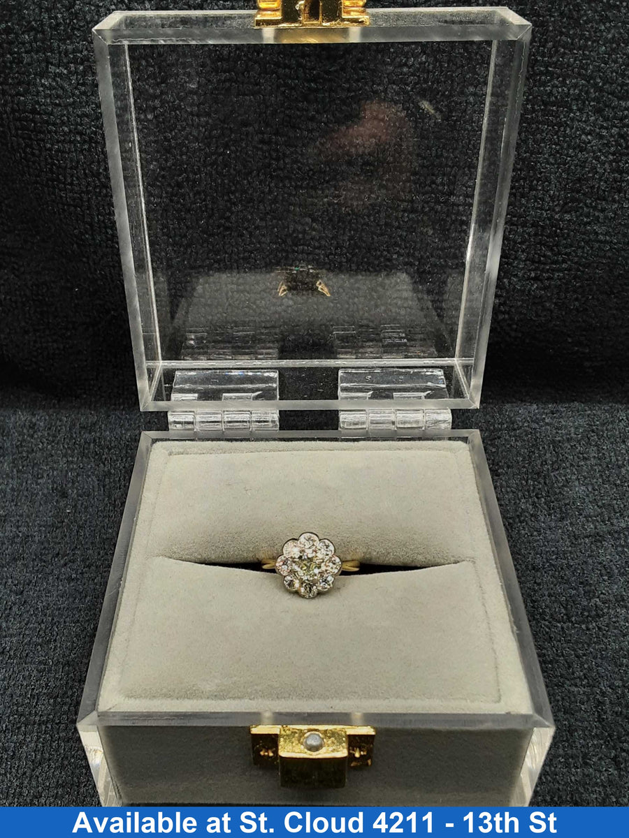 Floral Cluster Ring