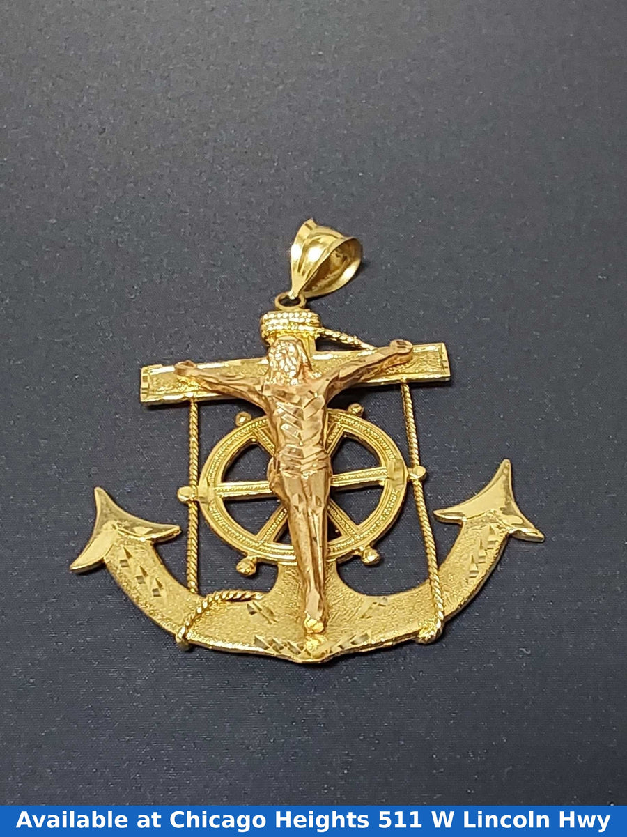 Religious Pendant - Yellow Gold 14k (.585) 33.1 grams