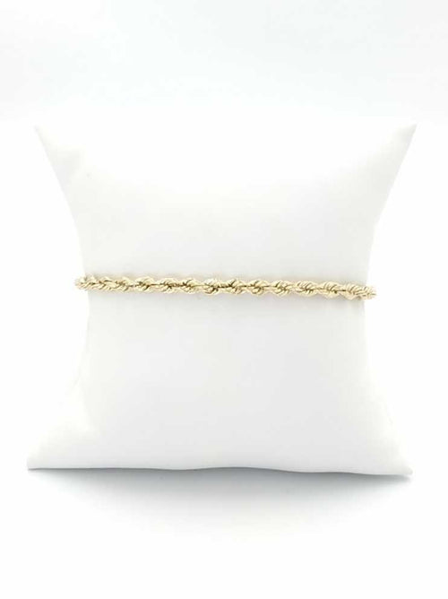 Rope Bracelet - Yellow Gold 14k (.585) 2.8 grams 8 inch