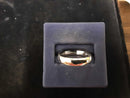 Ring - Wedding Band - White Gold 14k (.585) 5.3 grams Size 8