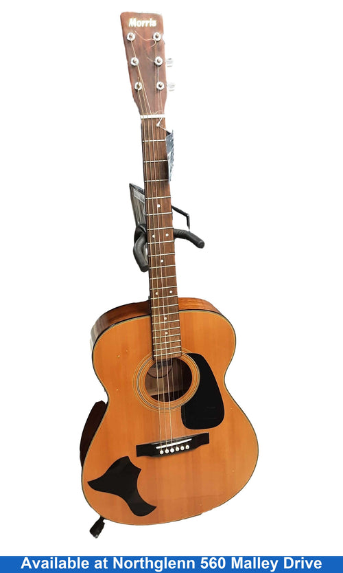 Morris Mf 202-n Brown Acoustic Classic Guitar