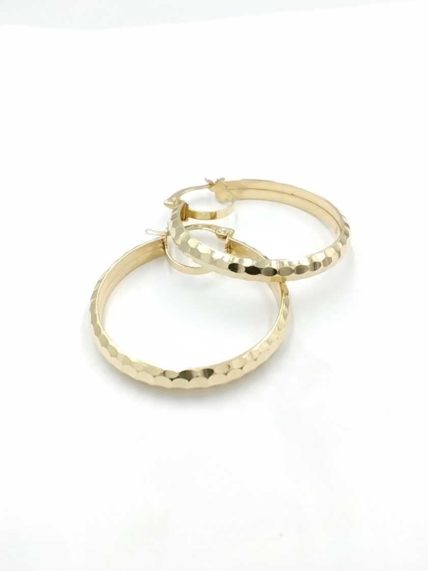 Gold Ball Earrings - Yellow Gold 14k (.585) 3.9 grams