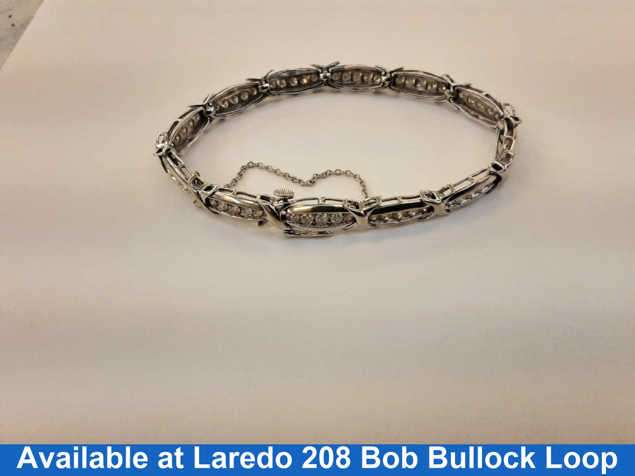 Bracelet - White Gold 14k (.585) 16 grams 7 inch
