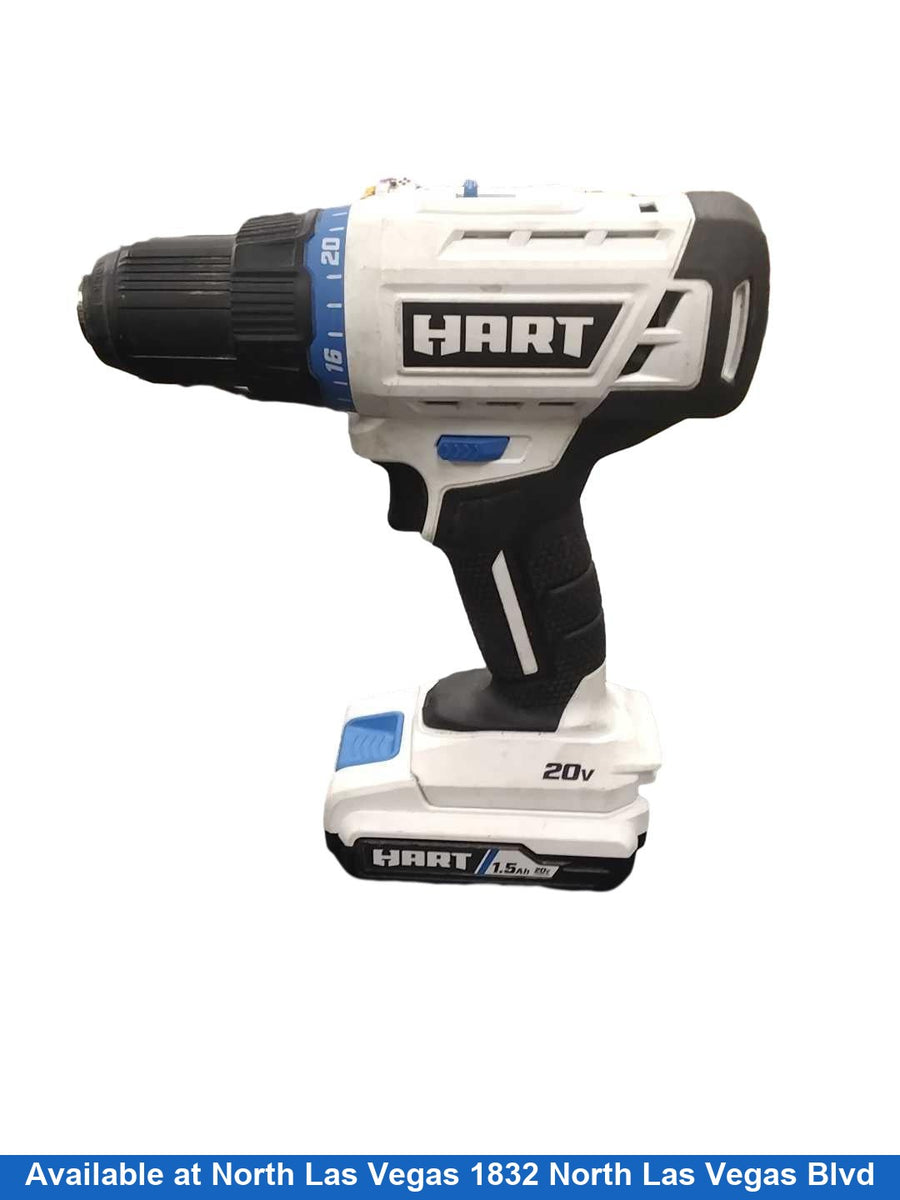 Hart Hpdd02 White Cordless Impact Drill