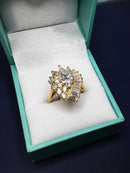 Women's Ring - Yellow Gold 14k (.585) 5.8 grams Size 7
