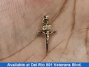 Religious Pendant - Yellow Gold 10k (.417) 0.7 grams