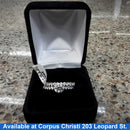 Ring - Engagement Set - White Gold 10k (.417) 5 grams Size 20