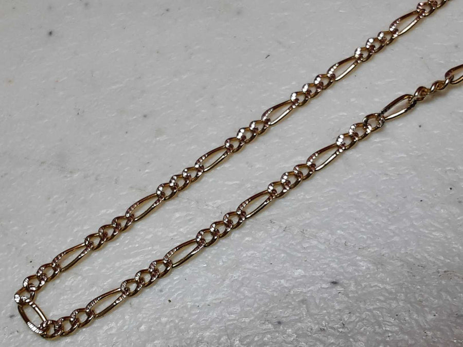 Figaro Chain - Yellow Gold 14k (.585) 6.2 grams 24 inch