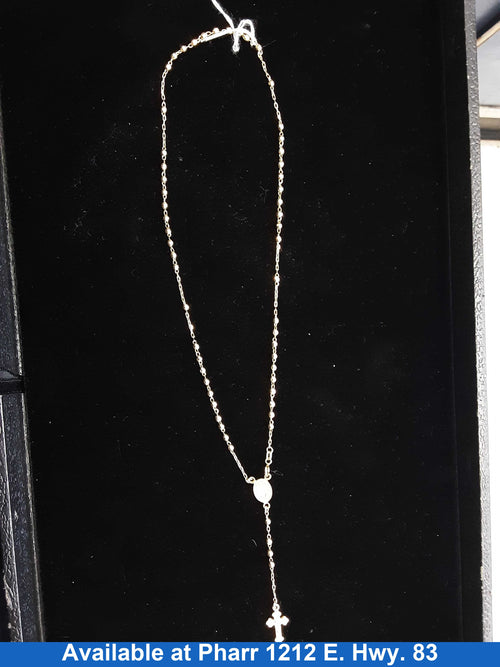 Bead Chain - Yellow Gold 10k (.417) 6.2 grams 16 inch