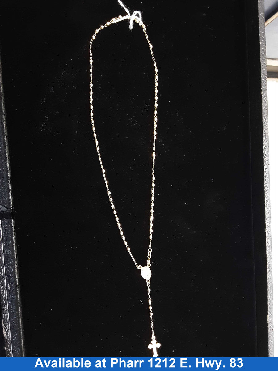 Bead Chain - Yellow Gold 10k (.417) 6.2 grams 16 inch