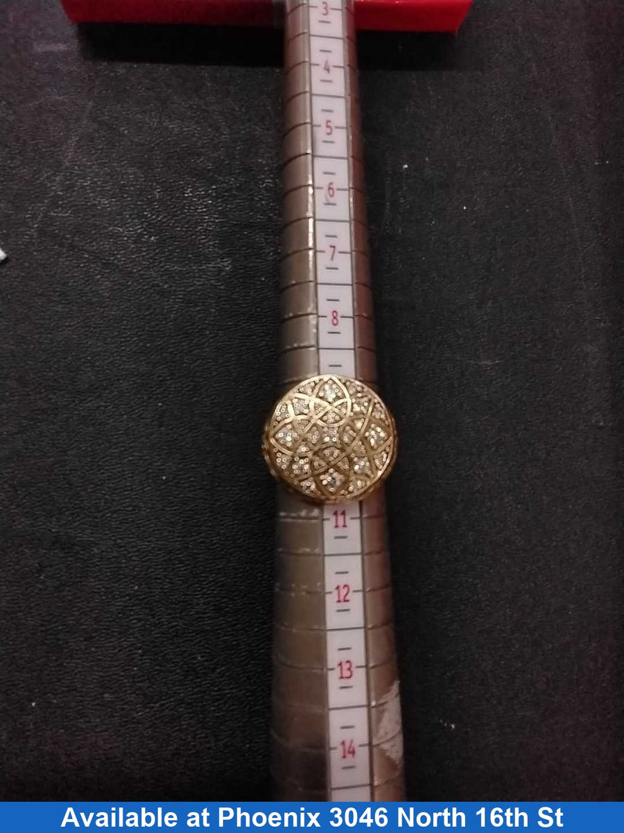 Women's Ring - Yellow Gold 10k (.417) 15.3 grams Size 5