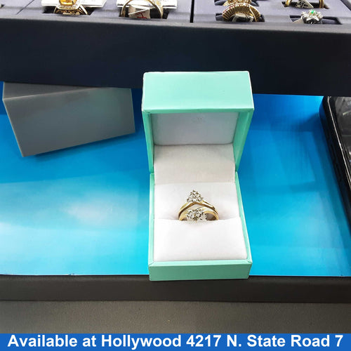 Women's Ring - Yellow Gold 14k (.585) 3.9 grams Size 7