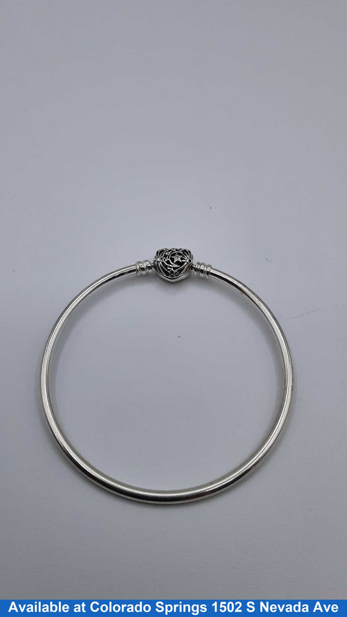 Bangle Bracelet - Silver 9.5 grams 4 inch