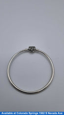Bangle Bracelet - Silver 9.5 grams 4 inch