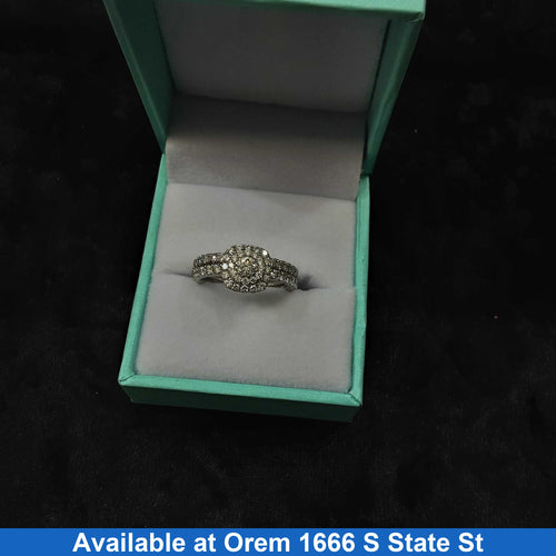 Women's Ring - White Gold 14k (.585) 4.5 grams Size 8.5