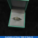 Women's Ring - White Gold 14k (.585) 4.5 grams Size 8.5