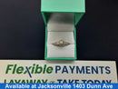 Ring - Wedding Band - White Gold 14k (.585) 3.9 grams Size 7