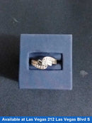 Women's Ring - Yellow Gold 14k (.585) 4.6 grams Size 20