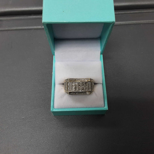 Men's Ring - Yellow Gold 10k (.417) 8.2 grams Size 10